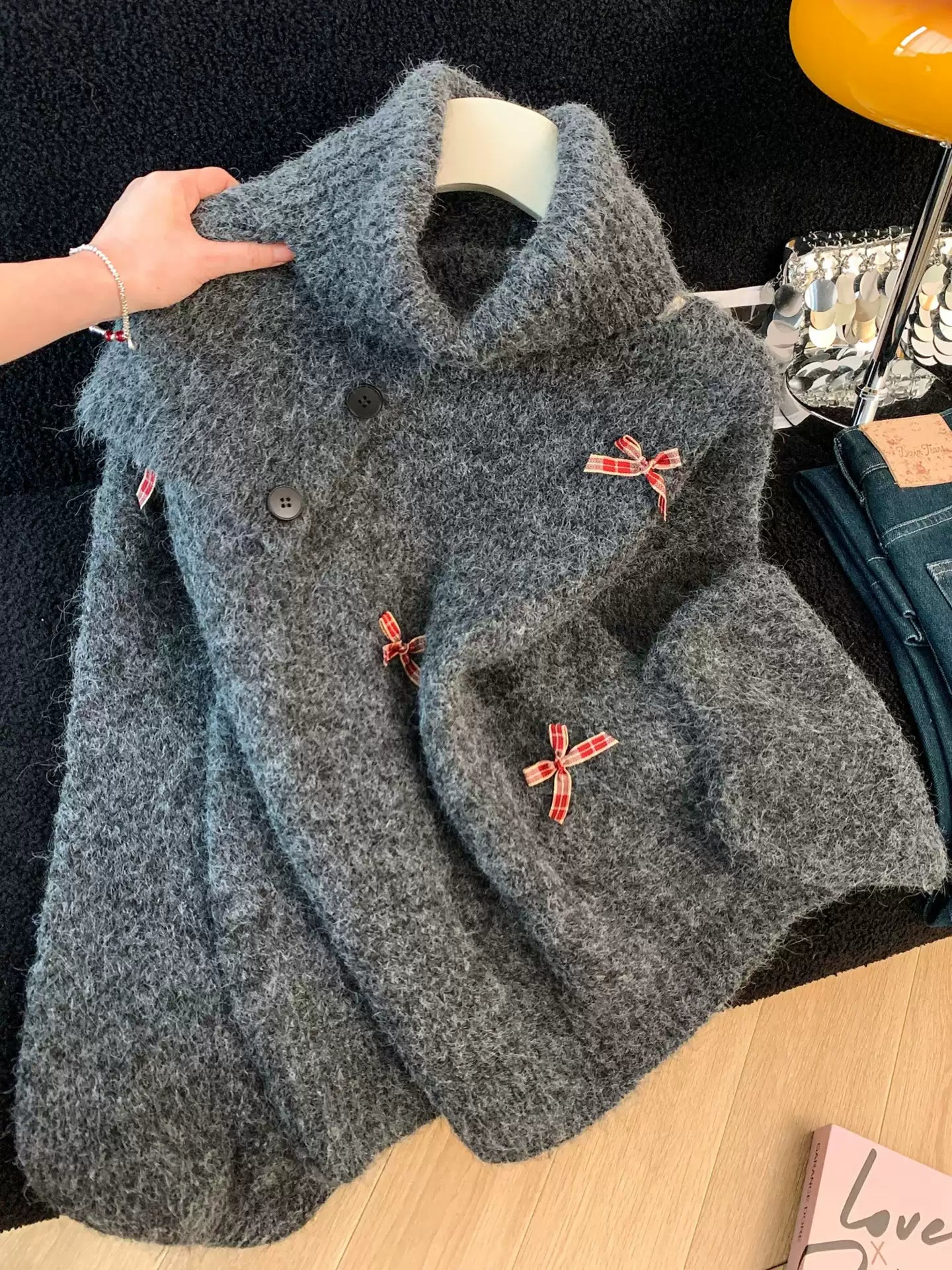 mohair knitted sweater